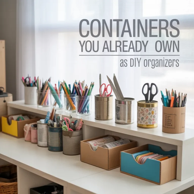 Easy Organization Ideas That Don’t Require Buying Anything